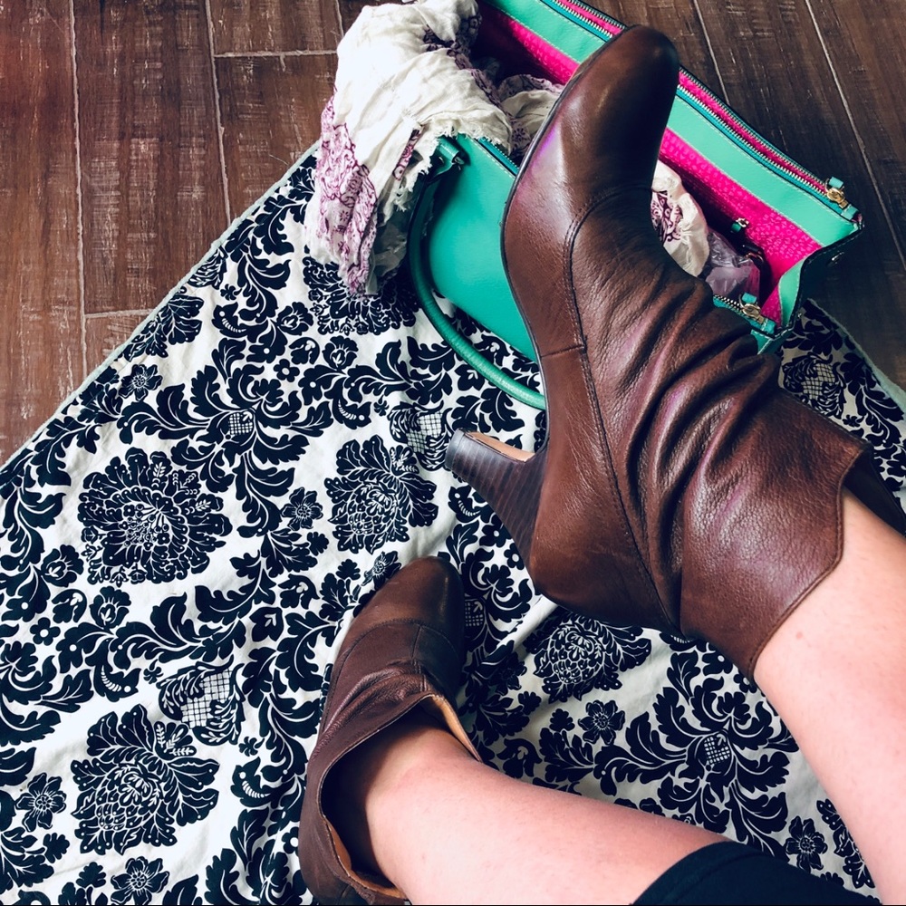 Steve Madden Leather Booties